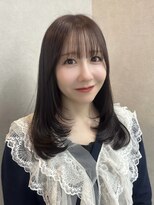 ソア 並木坂(Soa) 韓国スタイル/ミディアムレイヤー/透明感カラー/Chihiro