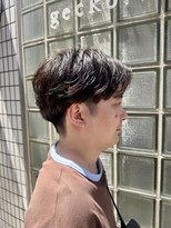 ジェコ ヴェール 祐天寺(gecko.vert)&nbsp;ニュアンスパーマ　刈り上げ