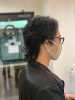 リング ヘアーハウス(ring Hair Haus) ショートウルフパーマ