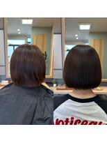 ナチュラル 古川店(Natural) 古川 大崎市 縮毛矯正 髪質改善 トリートメント 艶髪カラー