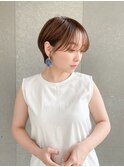 ナチュラルショート/ショートボブ/韓国/顔周り/20代30代40代50代