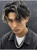 メンズ/メンズパーマ/メッシュパーマ/ブリーチ/メンズカラー