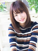 ヘア ジュレ ドゥ(hair jurer deux) 【ヘアジュレドゥ 古居 】 美自然なストレート大人女子セミディ