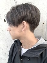 レーヴ(Reve)&nbsp;men's前下がりマッシュstyle×アッシュグレーcolor【レーヴ】