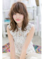ミック ヘアアンドメイク アップ 駒込店(miq Hair&Make up) 奥行き感ある外ハネカール…アンニュイ抜け感ヘア