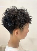 ショートマッシュ×ツイストスパイラルパーマ　担当 RYO