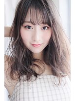 大人かわいいシースルーバングことりベージュ【銀座/銀座駅】