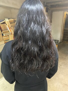 ロイジー(roijir) 【表参道 roijir】コテ巻き風パーマ×ロングパーマ