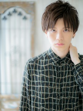 トニーアンドガイメン ホテル京阪仙台店(TONI&GUY MEN) ニュアンスカラー計算ずくウルフマッシュd