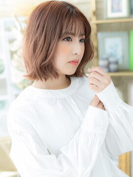 カバーヘア ブリス 川口(COVER HAIR bliss) 大人ガーリー韓国風前下がり小顔くびれミディa川口20代30代40代