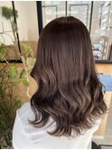 柔らかベージュブラウン