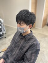 ラフ(LAFF)&nbsp;メンズ/ショート/2ブロック/ナチュラル