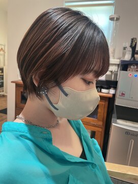 ヘアリゾートユア 新大久保店(hair resort YuA) 丸みショート