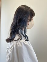 ウタタネ(utatane) earring blue