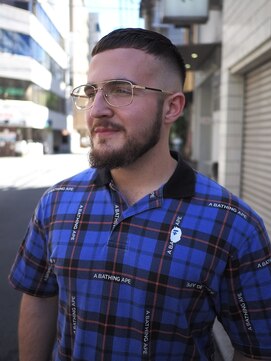 ブレイズマン(BLAZEMAN) 【BLAZEMAN新宿】外国人クロップフェード