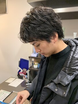 シャラク 砺波店(sharaku) ニュアンスパーマ/メンズカット/メンズパーマ