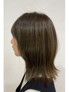 ヘアートラム(HAIR TRAm.) ネイビーグレーカラー