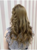 ガーリースタイル/心斎橋/ヘアメ/セットサロン