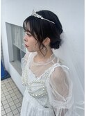【guerir hair + care】結婚式前撮りヘア