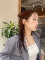 ラミエ バイ メルト 吉祥寺(lamie by melt)&nbsp;【小川】ピンクブラウン/きりっぱなし/エアリーロング