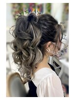 セットサロン ココ ＊ふわふわポニーテール＊
