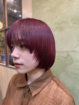 グレースマンカフェ(GRACE MAN CAFE) ワインレッドカラー