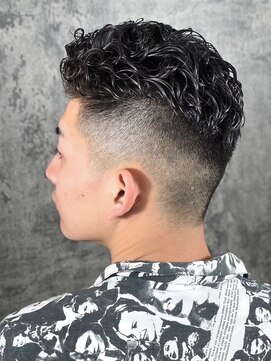 ヒロギンザバーバーショップ 大宮店(HIRO GINZA BARBER SHOP) 八村塁　パーマ