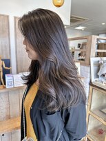 ヘアー テクニカ(hair Technica) 暗髪×オリーブカラー