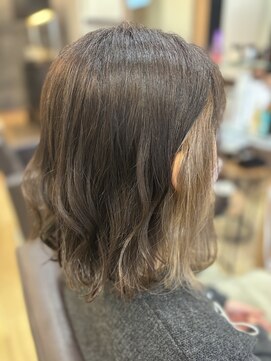 ヴァンクラウドフロムコウベ 恵庭店(VENT CLOUD from KOBE) 20代30代40代大人可愛いベージュ×インナーミルクティーベージュ