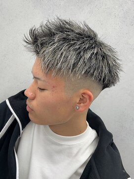 ルースト 西院店(ROOST) ジェット×ホワイトハイライト