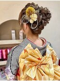 横浜卒業式ヘア着付け成人式浴衣ダブルカラーハイトーンカラー