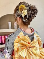 ヒビヲ(HIBIO) 横浜卒業式ヘア着付け成人式浴衣ダブルカラーハイトーンカラー