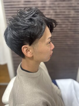 ブリリアント(brilliant) ツーブロックシンプルに