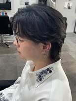 ヒュイル バイ ニアウ(Hwyl by Niau) メンズマッシュウルフパーマニュアンスパーマスパイラルパーマ