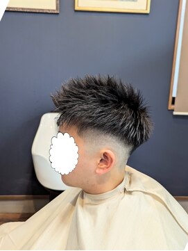 理創こすぎ ツーブロック