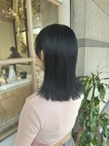 トマト(TOMTO)&nbsp;【KOTO】ミディアムストレート_韓国ブラック