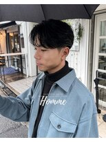 オムファミーユラグ(homme, famille raugh) 大人センターパート