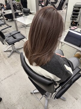 クレア 上大岡(CREA) ハイライトバレイヤージュダブルカラーケアブリーチ30代40代50代