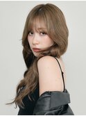 渋谷ミルクティーベージュハイトーンカラーヘーゼルベージュ30代