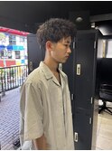 【スパイキーショート×ツイストパーマ】メンズカット/短髪