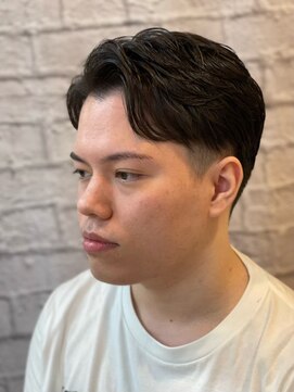 ヘアサロン 銀座マツナガ新宿店(hair salon) 新宿メンズカット｜爽やかツーブロ×ナチュラルセンターパート