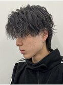 メンズ縦落ちパーマスタイル
