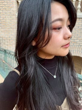 ラシェンテ みのおキューズモール(La Sente) 小顔レイヤーロング