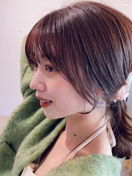 ルームバイシー 新宿(Loom. by Sea) ◇イメチェン×美髪[ワイドバング/韓国/新宿/顔まわり]