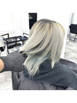 アルケム 学芸大学(AlChem) 【Hana指名】多分これが一番色持ち良いシルバーと水色