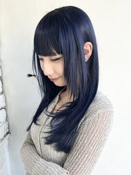 ルシティ(Le City) navy 【ダブルカラー/ブリーチ/髪質改善】