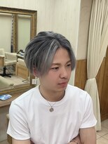 ウィルゴ(VIRGO)&nbsp;ホワイトシルバーアッシュグレーパールシルバーバレイヤージュ