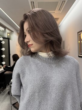 ブロンド(Blonde) アッシュブラウン　ケアブリーチ