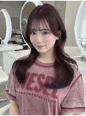 上品可愛い◇韓国くびれヘアピンクラベンダー