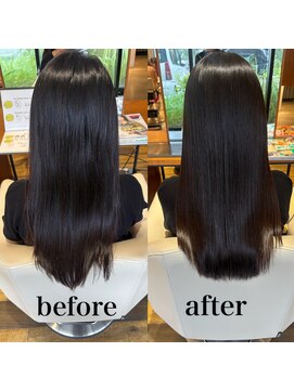 サラビューティーサイト 志免店(SARA Beauty Sight) 【あんstyle】2度目の髪質改善トリートメント